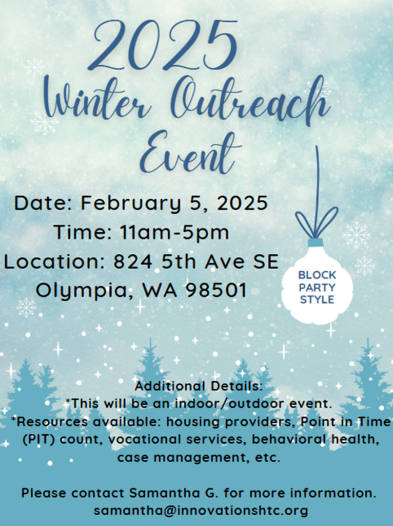 Blue Flyer Winter Outreach event 2025