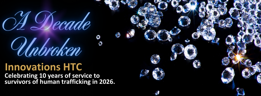 Innovations A Decade Unbroken celebrating 10 years of service graphic.
