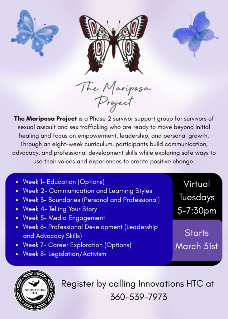Mariposa Phase 2 Support Group Flyer